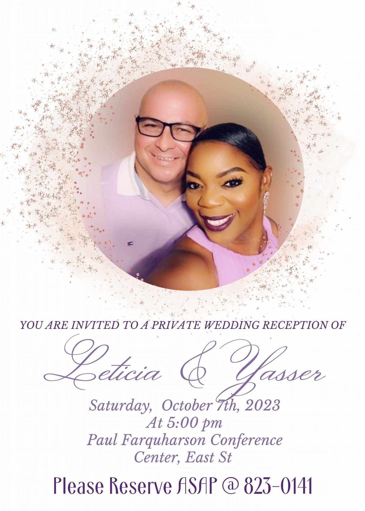 Wedding Reception Invitation